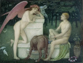 Eros und Ganymed
